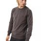 Uominitaliani Gray Merino Wool Sweater
