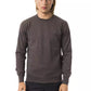 Uominitaliani Gray Merino Wool Sweater