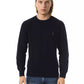 Uominitaliani Blue Wool Sweater