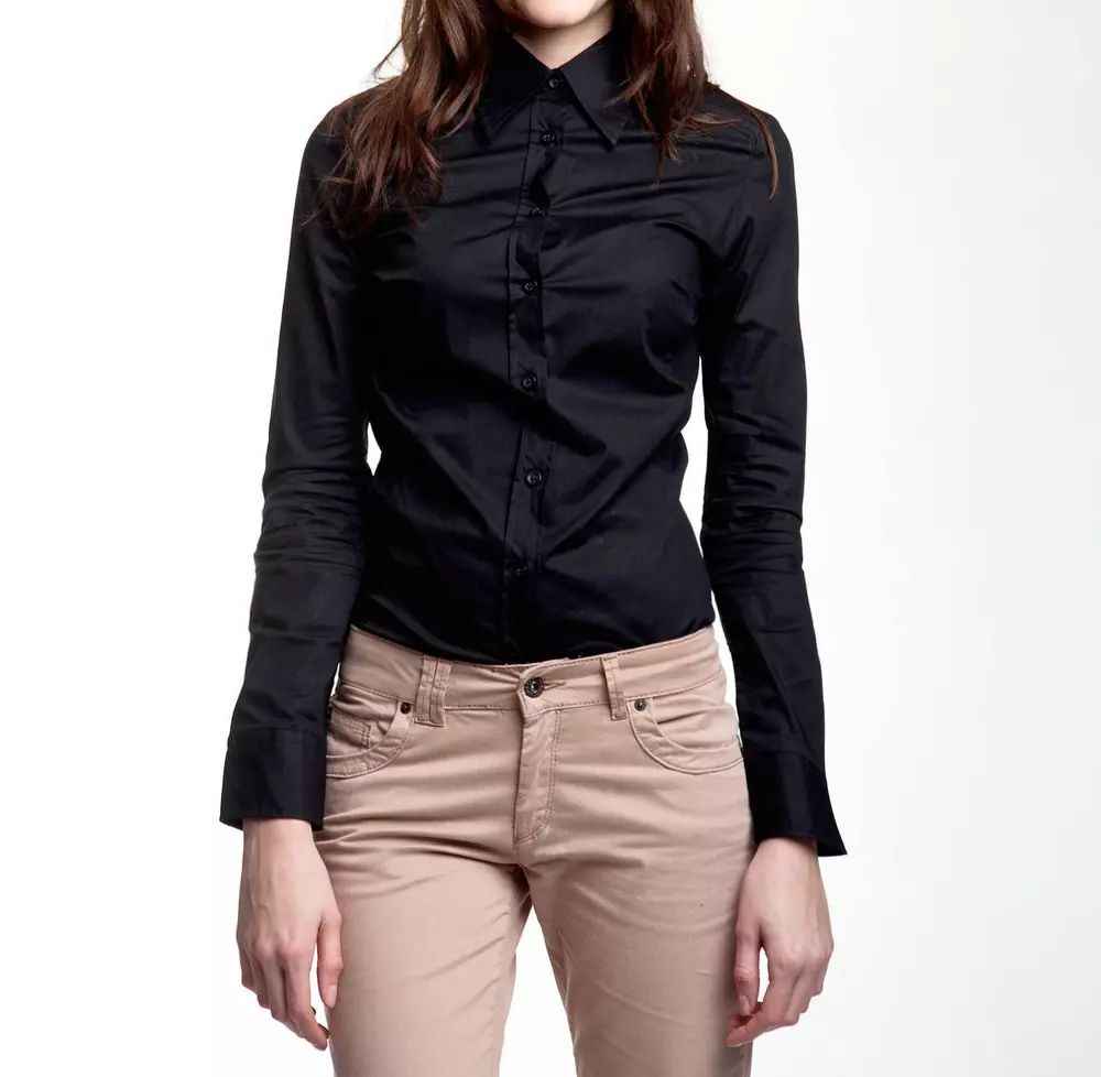 Ungaro Fever Black Cotton Shirt