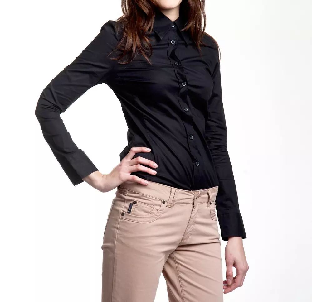 Ungaro Fever Black Cotton Shirt