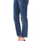 Ungaro Fever Light Blue Cotton Jeans & Pant