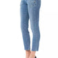 Ungaro Fever Light Blue Cotton Jeans & Pant