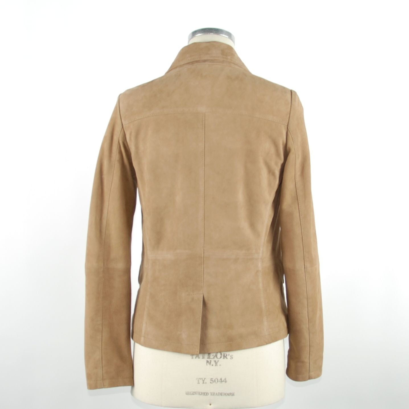 Emilio Romanelli Beige Leather Jackets & Coat