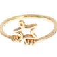 Nialaya Gold 925 Silver Authentic Star Ring